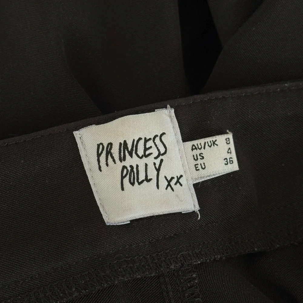 PRINCESS POLLY Black Archer Pants - Picture 7 of 7
